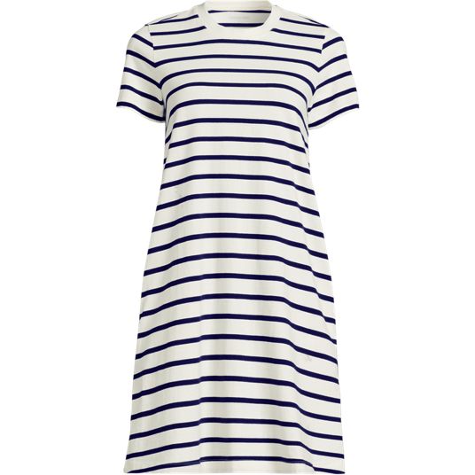 sachin and babi light blue dress Plus Size T-Shirt Dress for Women Crew Neck Button Long Sleeve Casual  Dresses with Pockets main image 1