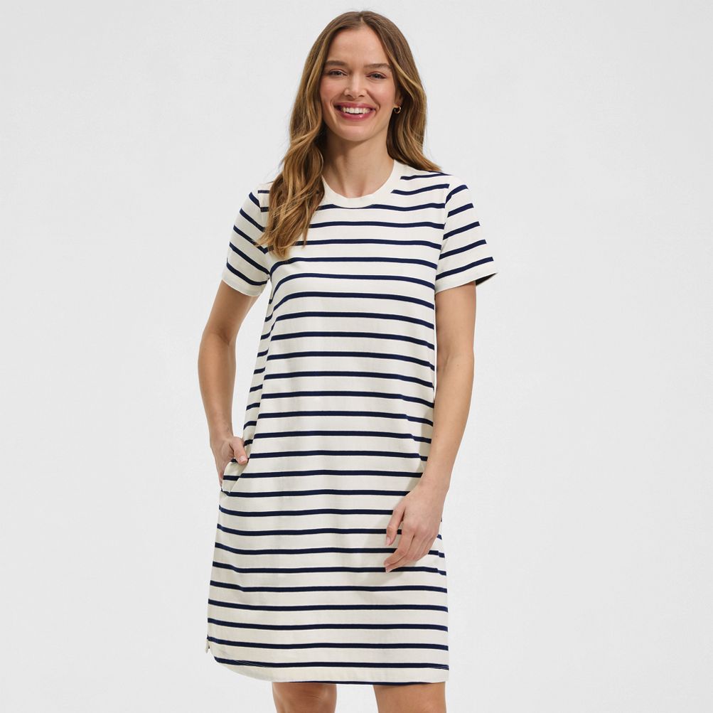 cotton jersey tee dress Women's Organic Cotton T-Shirt Dress