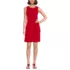 Women's Cotton Jersey Crew Neck Sleeveless Shift Dress, Front