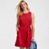 Women's Cotton Jersey Crew Neck Sleeveless Shift Dress, alternative image