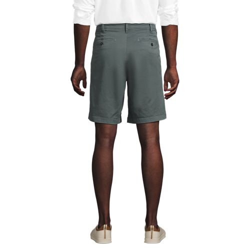  Lands' End Slim Fit Chino-shorts, Herren, Größe:46 Regular, Grün, By Lands' End 