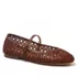 Women's Woven Mary Jane Flats, alternative image