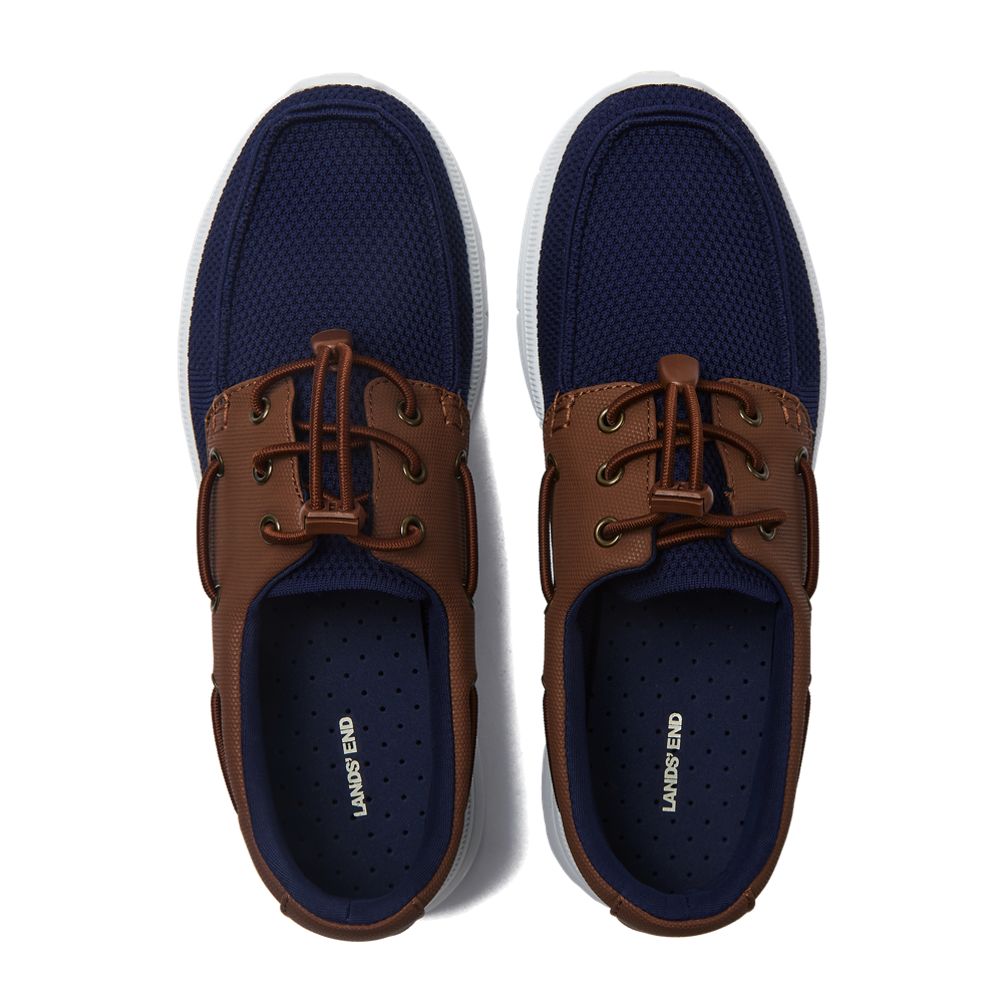 Men\'s Navy and Brown Outdoor Water-Ready Sandal Sneakers Men main image 4