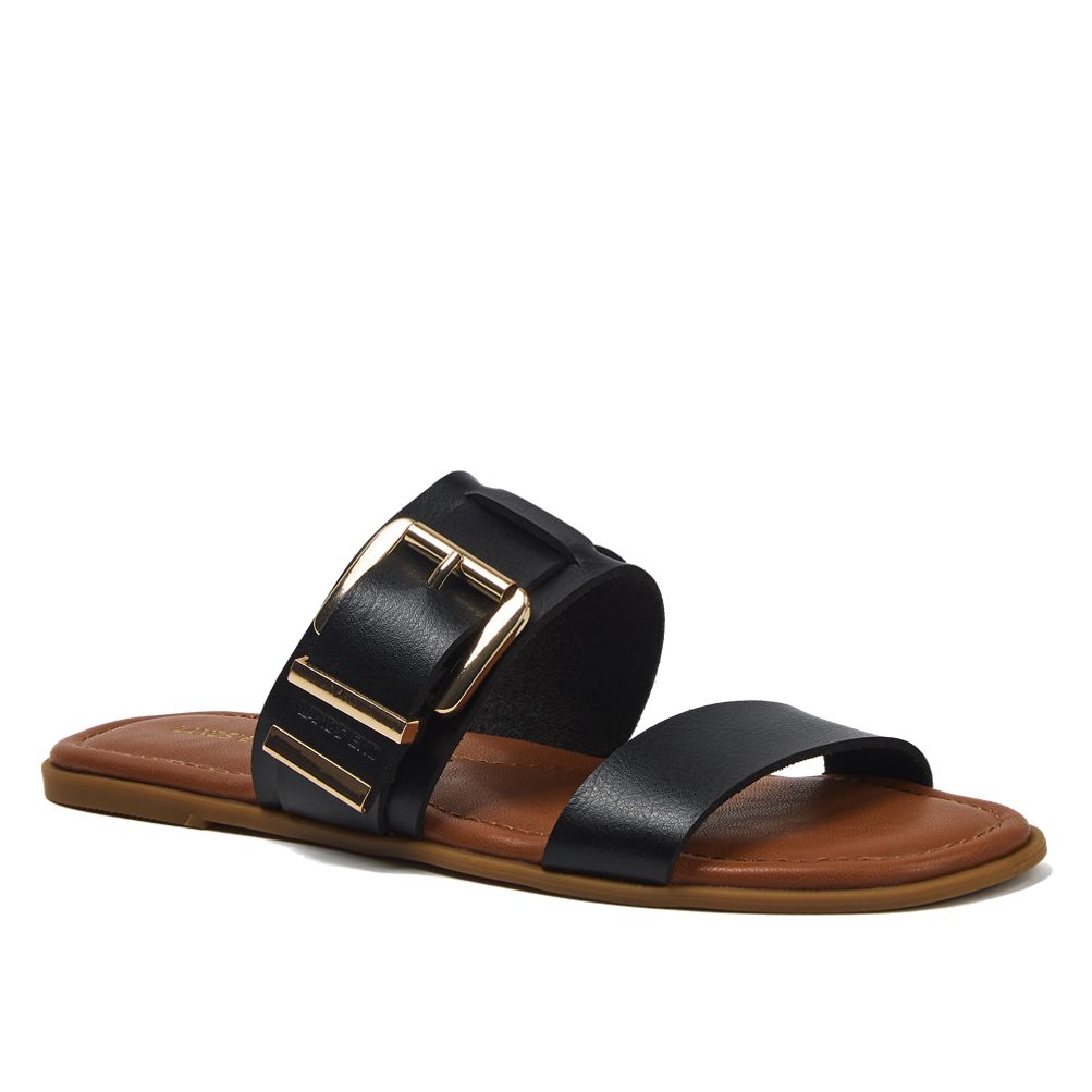 Women's Essential Buckle Slides | Lands' End