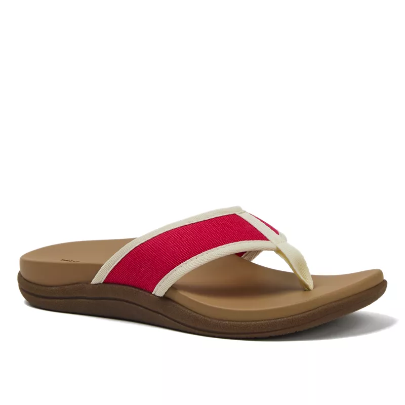 Women's All Day Comfort Canvas Flip Flops, alternative image