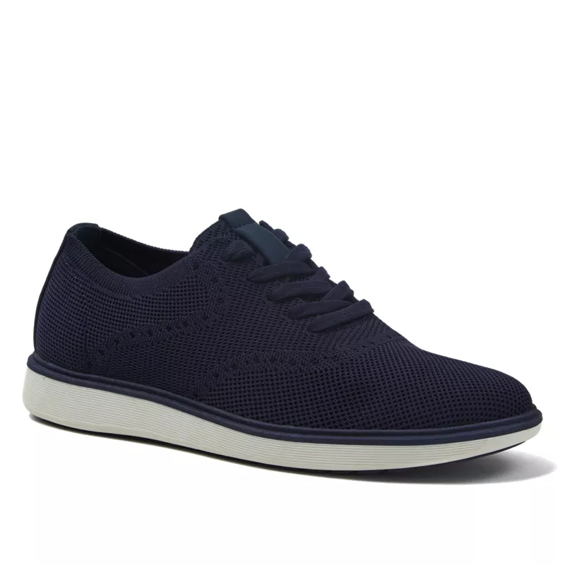 Men's Knit Lace Up Derby Oxfords, alternative image