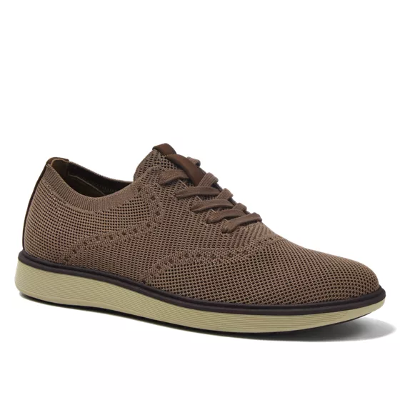 Men's Knit Lace Up Derby Oxfords - primary