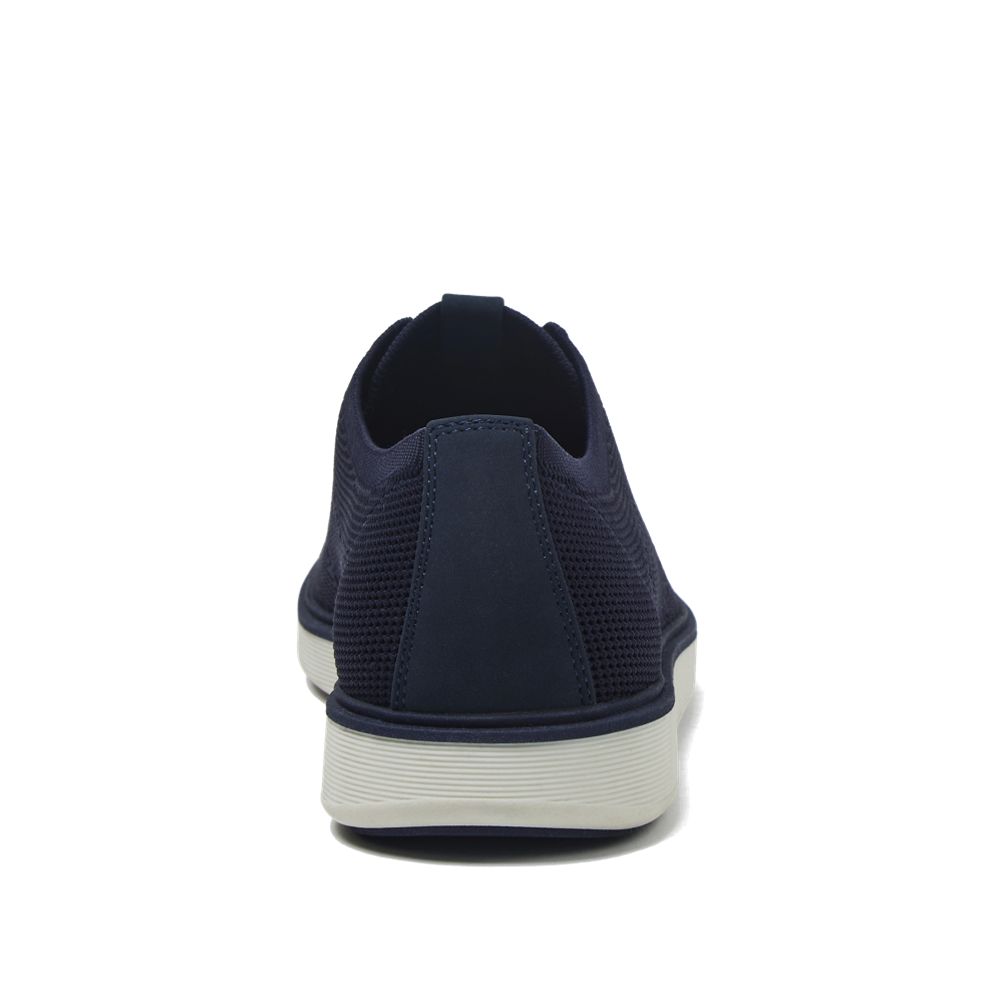 Lands\' End Men\'s Black Leather Derbys with White Sole Men main image 4