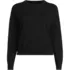 Women's Cotton Wedge Crew Neck Sweater, Front