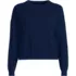 Women's Cotton Wedge Crew Neck Sweater, Front