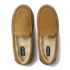 Women's Fuzzy Lined Suede Moccasin Slippers, alternative image