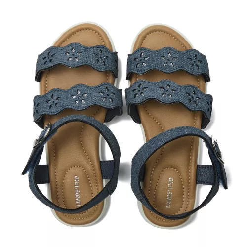 Girls Easy On Flower Sandals, alternative image