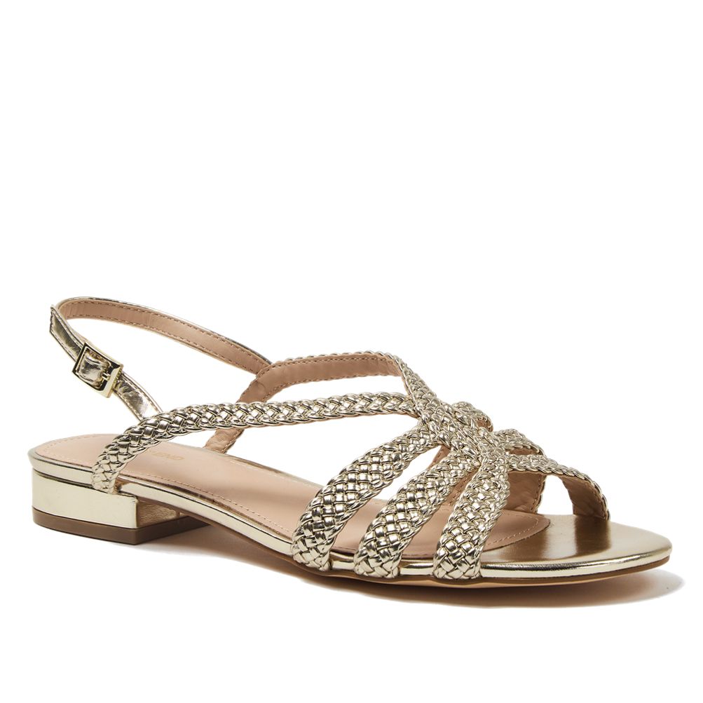 Women's Pasadena Braided Sandals | Lands' End