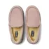 Kids Fuzzy Lined Suede Moccasin Slippers, alternative image