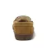 Kids Fuzzy Lined Suede Moccasin Slippers, alternative image