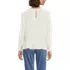 Women's Crepe Pintuck Peplum Top, Back