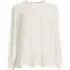 Women's Crepe Pintuck Peplum Top, Front