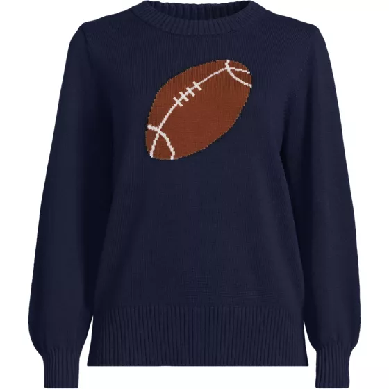 Women's Plus Size Drifter Sports Icon Sweater - primary
