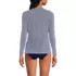 Women's SunShade UPF 50 Long Sleeve Rash Guard Swim Tee, Back