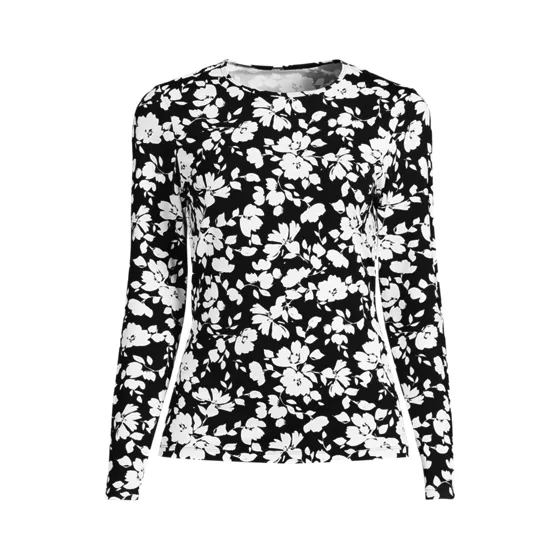 Women's SunShade UPF 50 Long Sleeve Rash Guard Swim Tee - primary