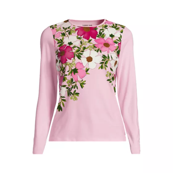 Women's SunShade UPF 50 Long Sleeve Rash Guard Swim Tee - primary