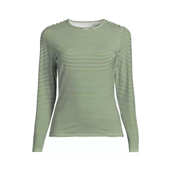 Women's SunShade UPF 50 Long Sleeve Rash Guard Swim Tee - primary