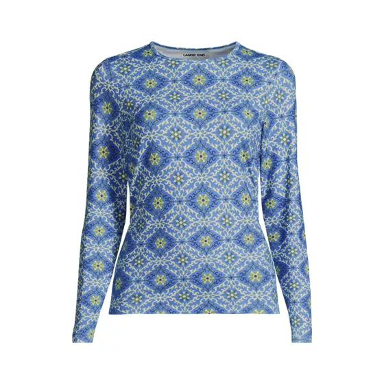 Women's SunShade UPF 50 Long Sleeve Rash Guard Swim Tee - primary