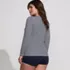 Women's Plus Size SunShade UPF 50 Long Sleeve Rash Guard Swim Tee, Back