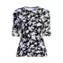 Women's Plus Size SunShade UPF 50 Elbow Sleeve Rash Guard Swim Tee, Front