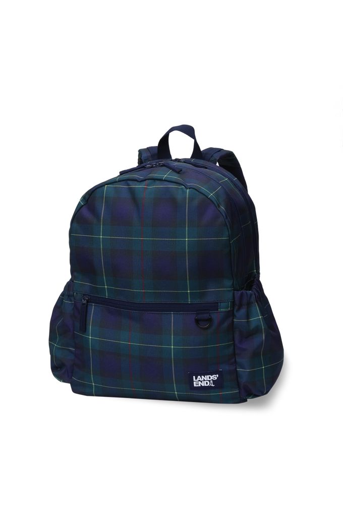 School Uniform Kids Techpack Medium Backpack - Lands' End - Blue