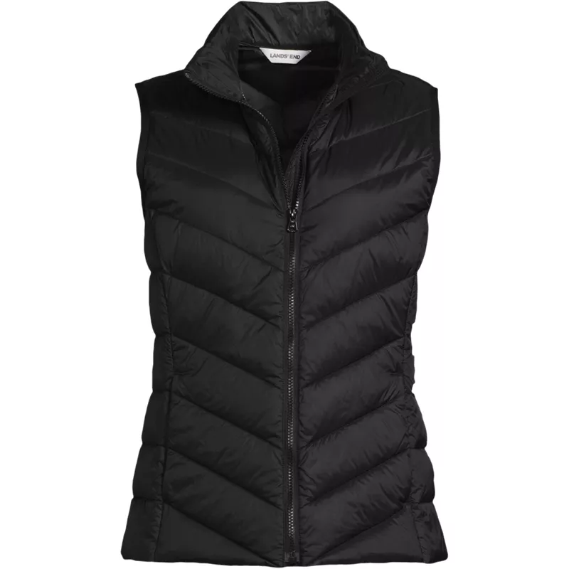 Women's Wanderweight Down Chevron Vest, Front
