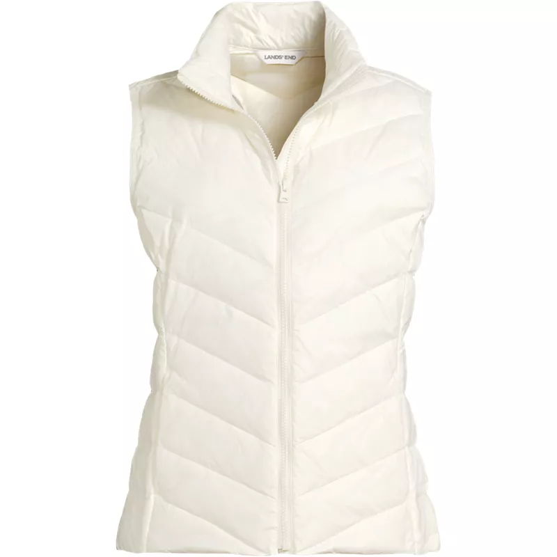 Women's Wanderweight Down Chevron Vest, Front