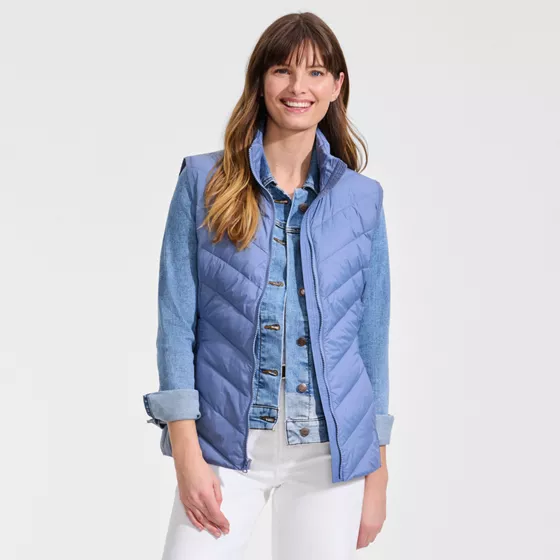 Women's Wanderweight Down Chevron Vest - primary