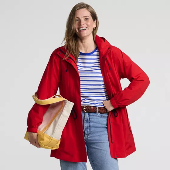 Women's Packable Rain Parka - primary