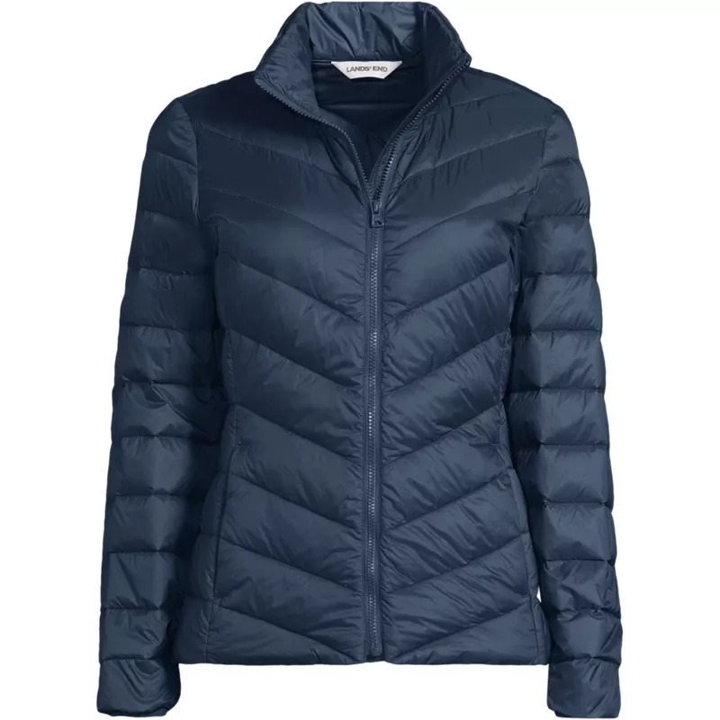 Women's Wanderweight Chevron Down Jacket, Front