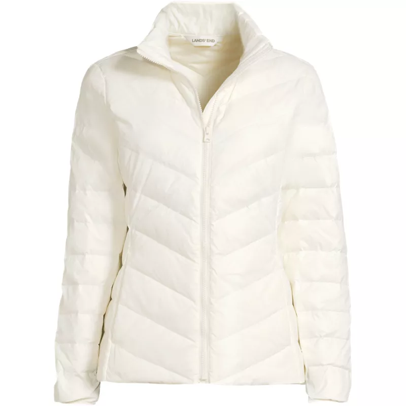 Women's Wanderweight Chevron Down Jacket, Front