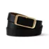 Women's Faux Leather Classic Skinny Belt Set, alternative image