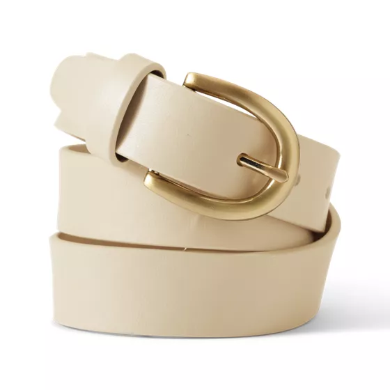 Women's Faux Leather Everyday Belt - primary