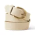 Women's Faux Leather Everyday Belt, Front