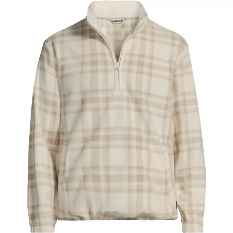School Uniform Men'sThermacheck 200 Novelty Fleece Half Zip Pullover, Front