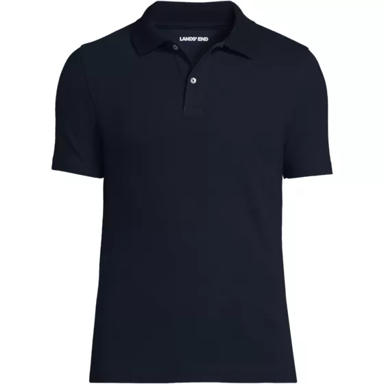 Men's Blend Pique Modern Fit Short Sleeve Polo Shirt - primary