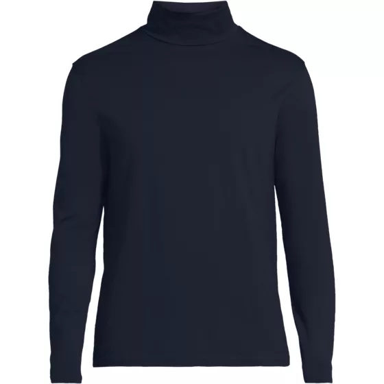 Men's Supima Jersey Long Sleeve Turtleneck Shirt - primary
