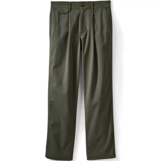 Men's Knockabout Comfort Waist Relaxed Fit Pleated Front Chino Pant - primary