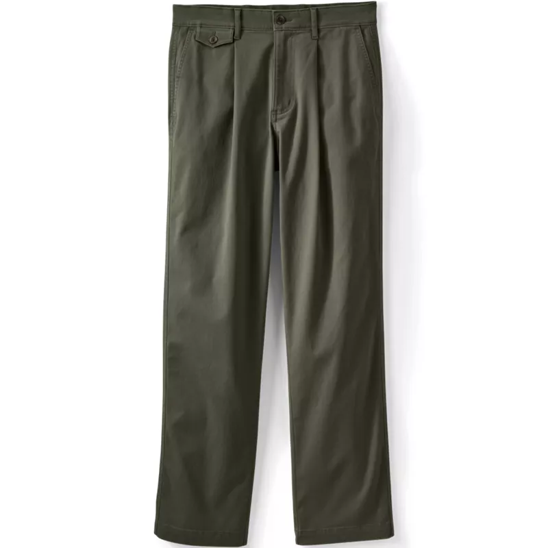 Men's Knockabout Comfort Waist Relaxed Fit Pleated Front Chino Pant, alternative image