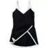 Women's V-Neck Wrap Skirt Swim Dress, alternative image