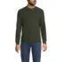 Men's Long Sleeve Honeycomb Pique Henley, Front