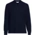 Men's Long Sleeve Honeycomb Pique Henley, Front