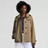 Womens Squall Waterproof Hooded Short Mac Jacket, alternative image