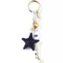Woven Star Bag Charm, Front
