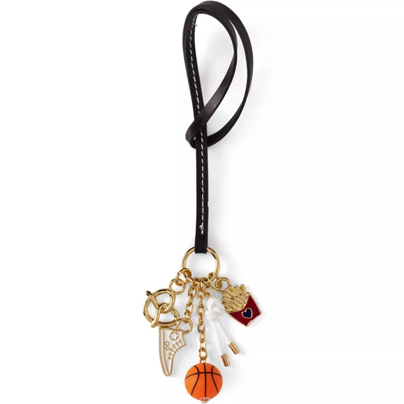 Basketball Bag Charm, Front